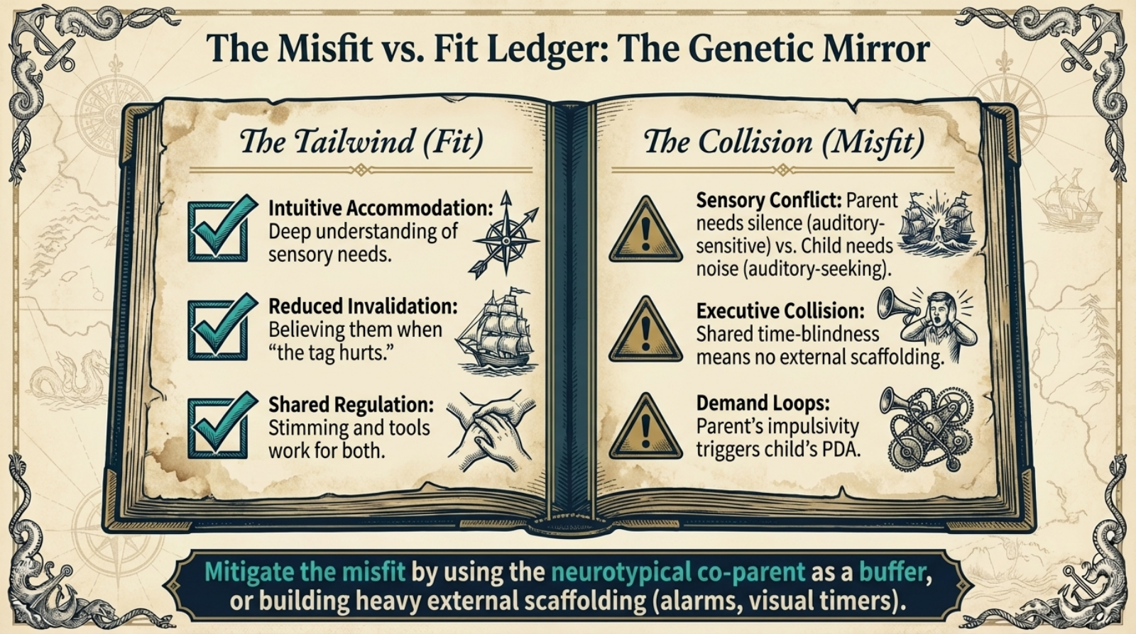 Slide 6 of 20: Two Captains, One Ship Slides