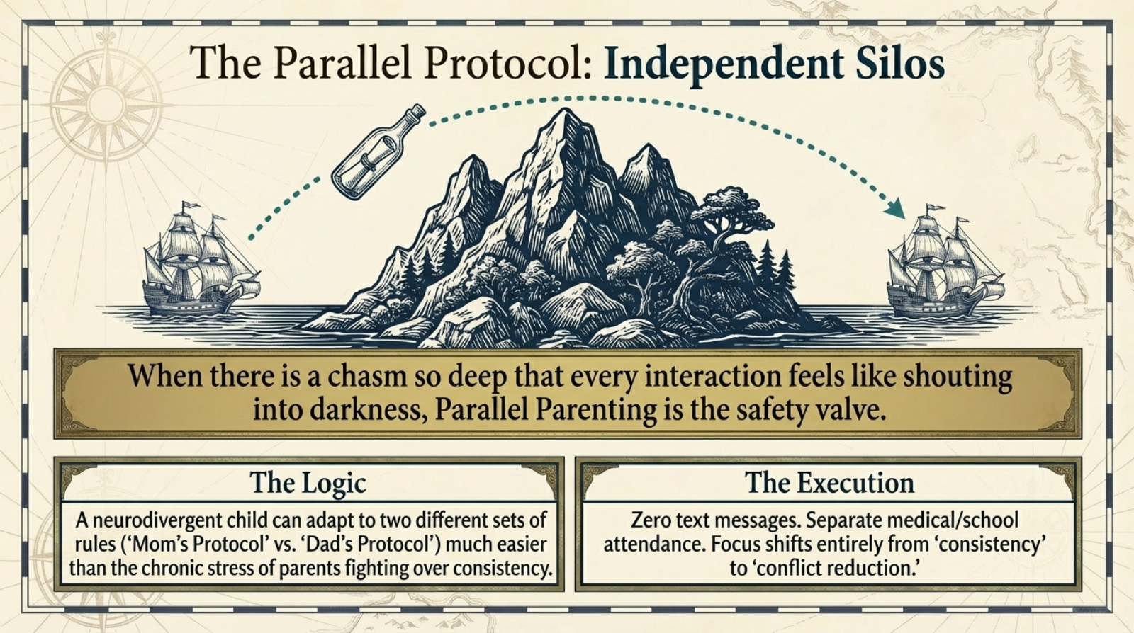 Slide 9 of 20: Two Captains, One Ship Slides